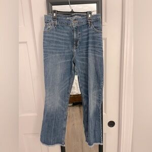 Old Navy Blue Flare Wide Leg Jeans